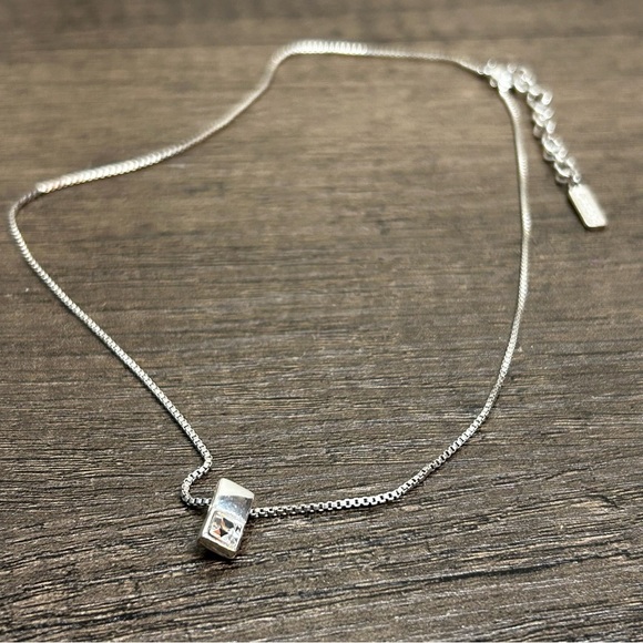 Vintage Napier Silver Necklace with Pendant - Picture 1 of 4